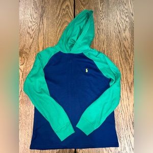 NWOT Boys Polo Ralph Lauren hoodie top SZ L (14/16)